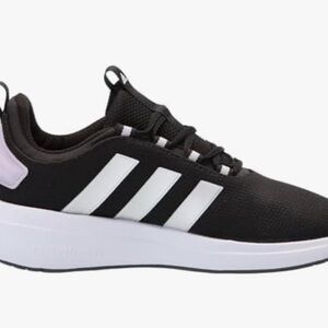 Adidas Black and White Athletic Shoes